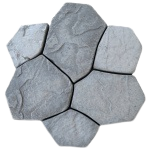 Тротуарная плитка "Каменный цветок"